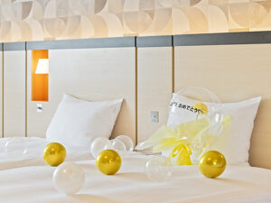 [Balloon Flower Decoration Set (Tax Included) ¥10,000]