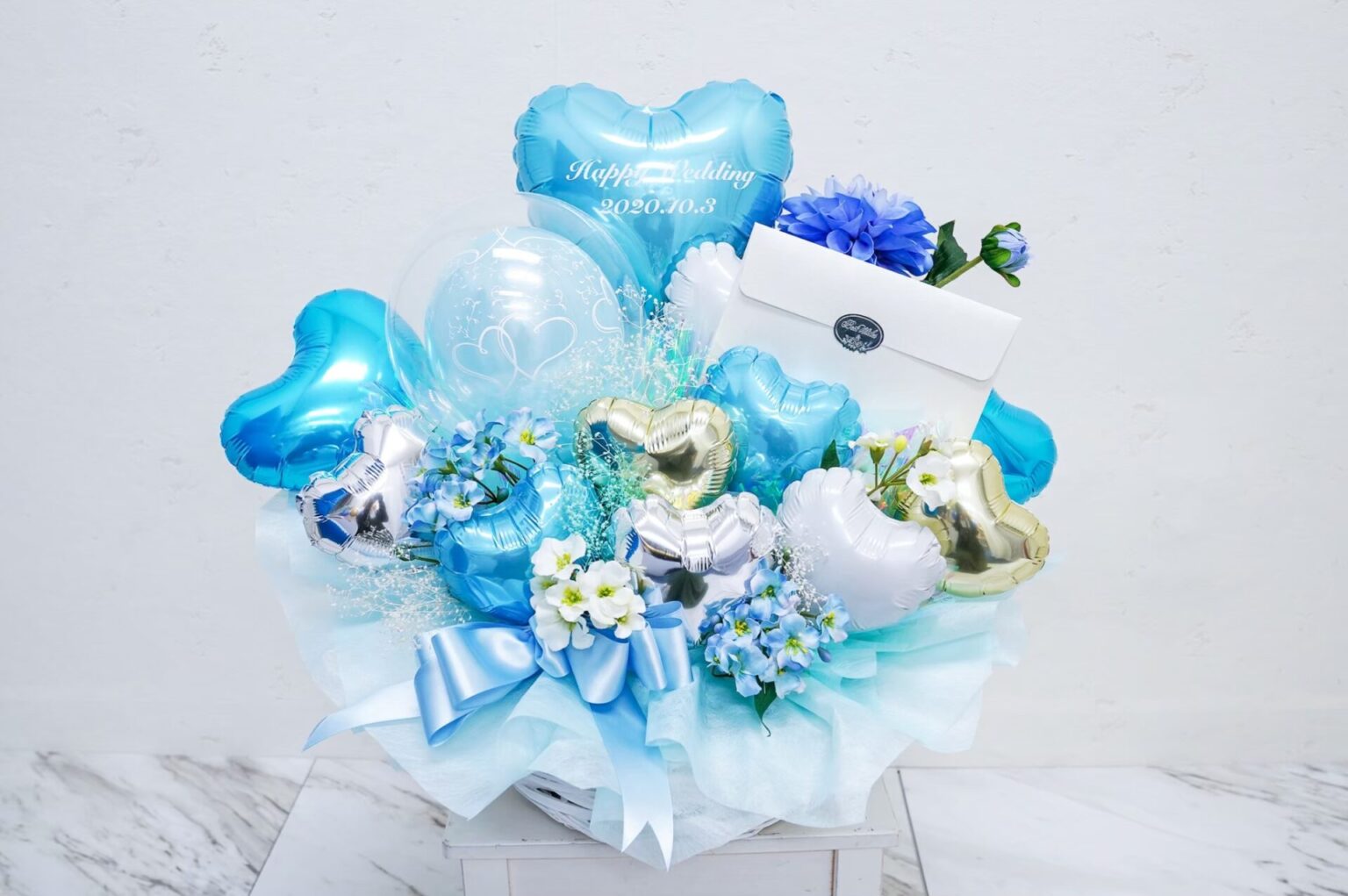 ウェディングバルーン電報