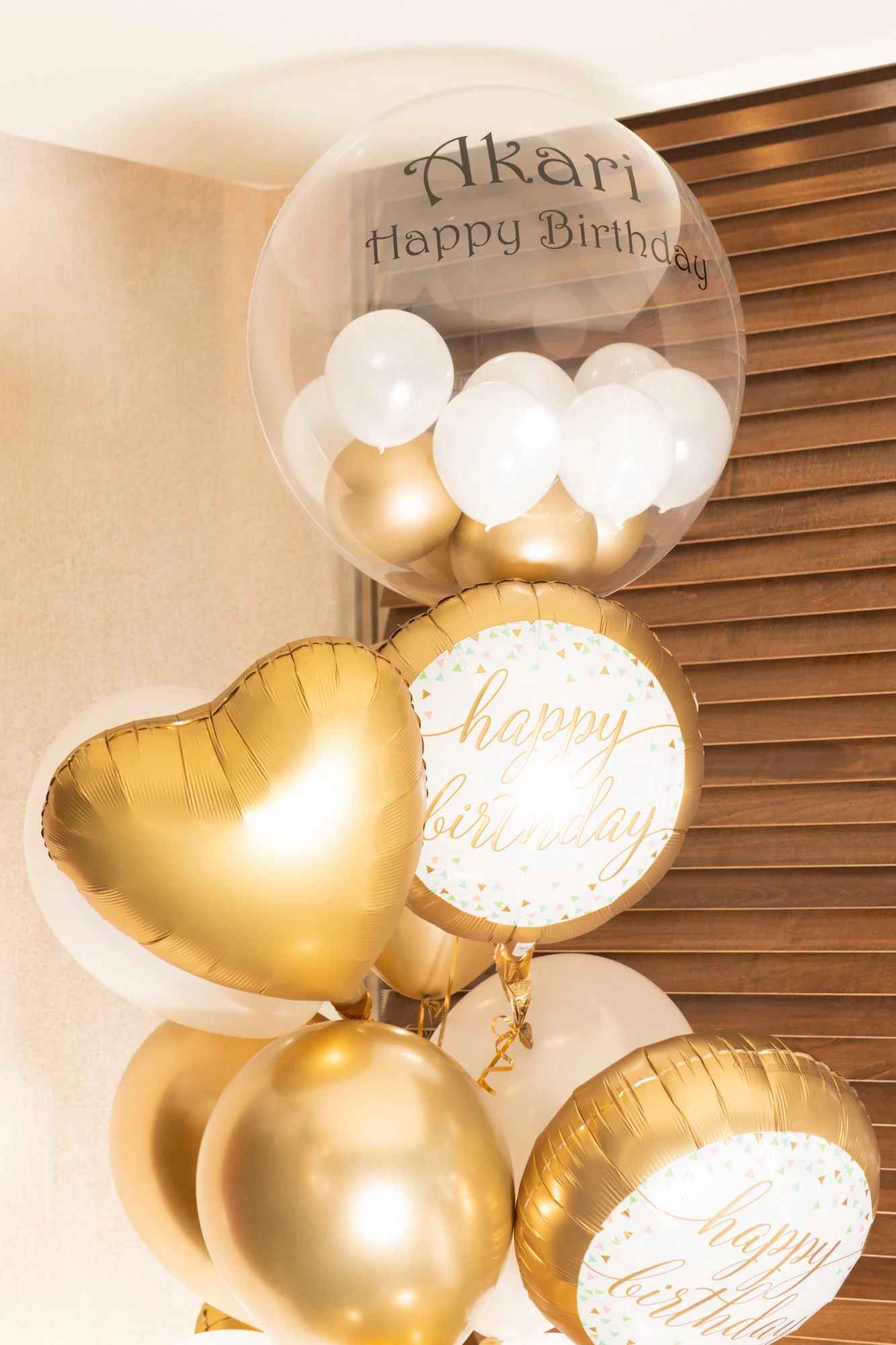 飲食店のバースデーパーティー