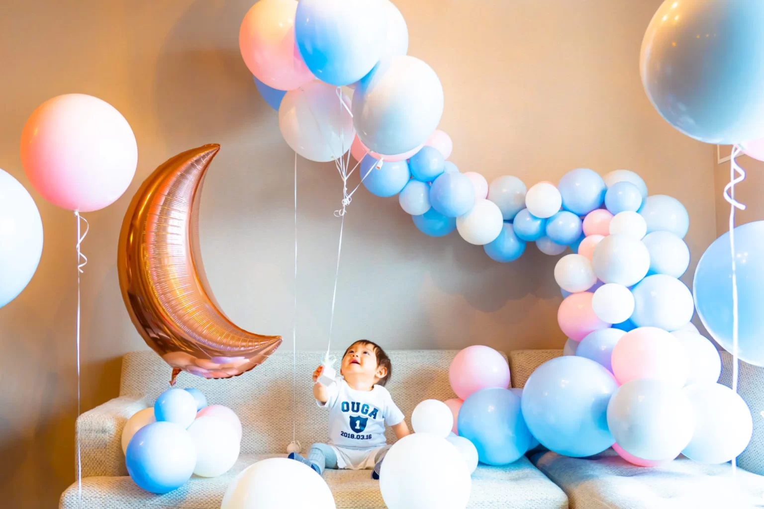 自宅でキッズバースデー装飾