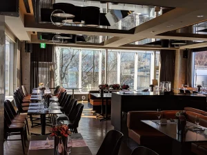 レストランでバルーン装飾