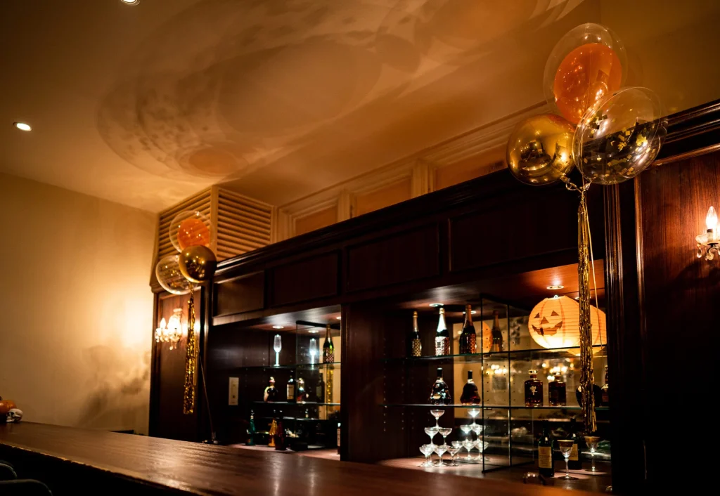 飲食店でハロウィンパーティー