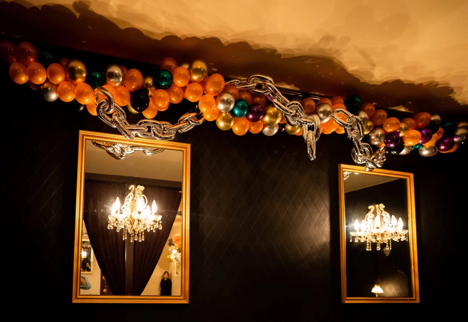 飲食店でハロウィンパーティー