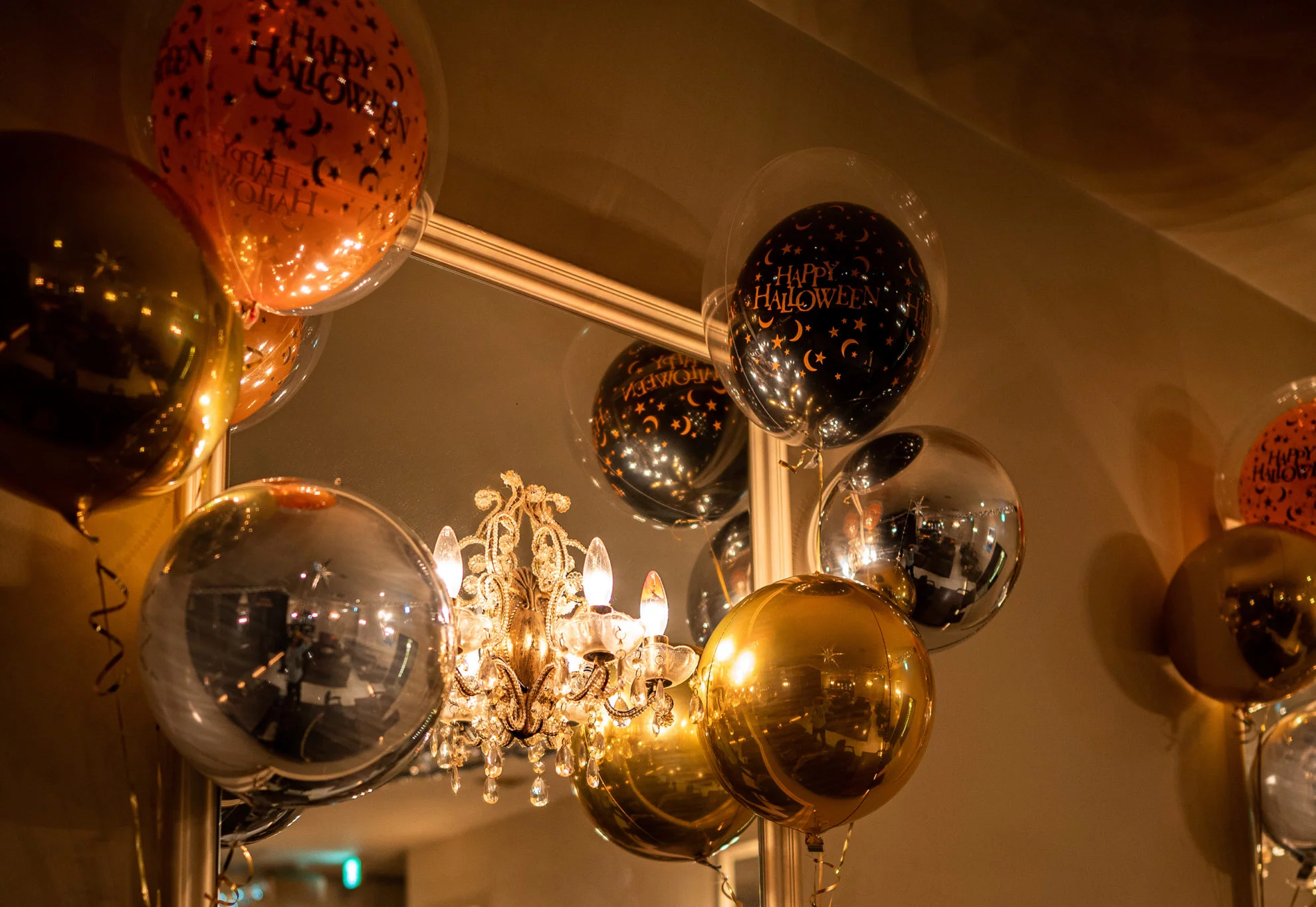 飲食店でハロウィンパーティー