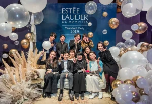 エスティーローダーのイベントフォトスポット