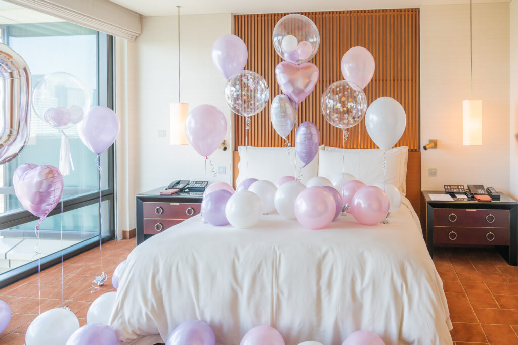 バースデーサプライズ装飾