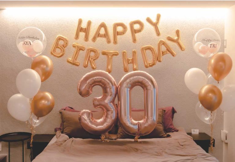 HAPPY BIRTHDAY サプライズデコレーション