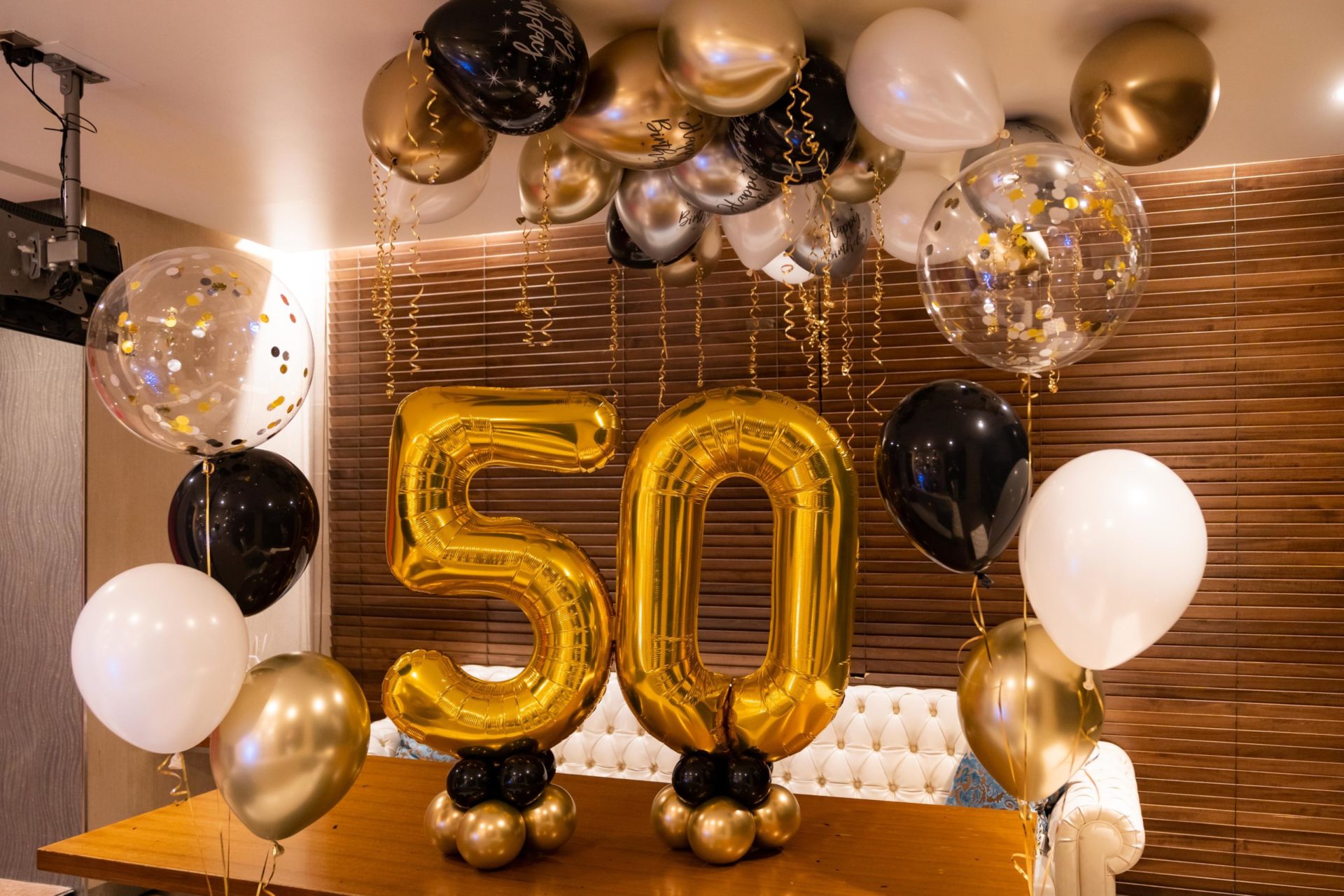 50歳のお祝いパーティー