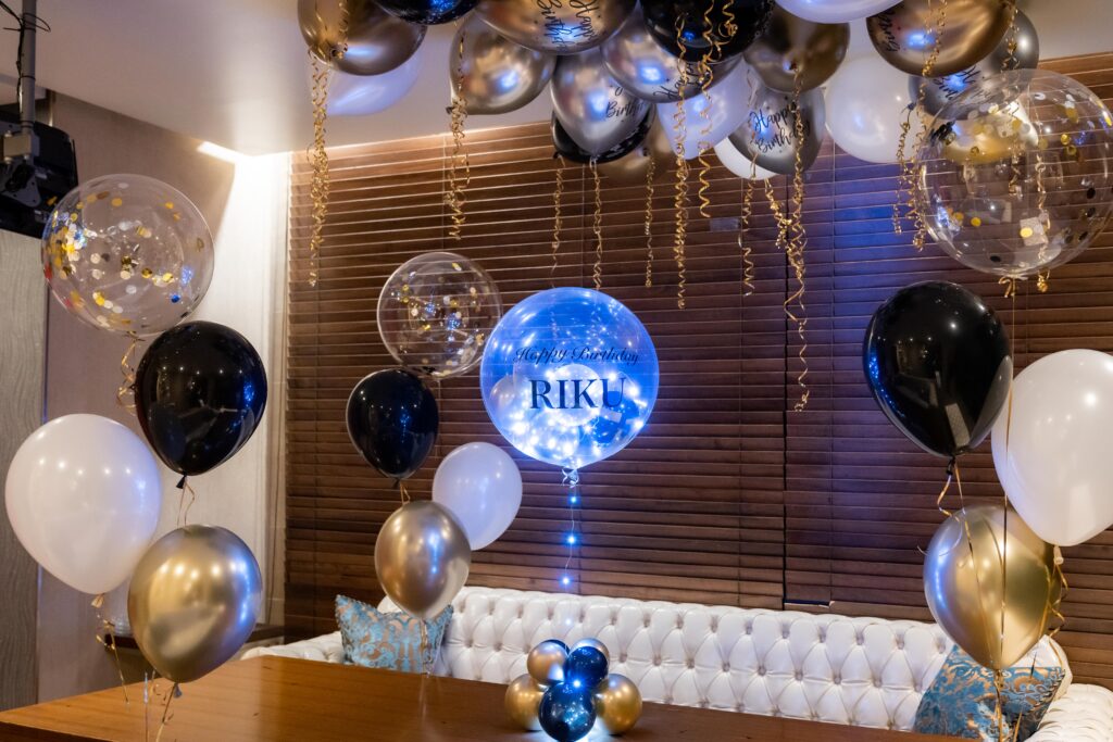 バースデー ライティング サプライズ