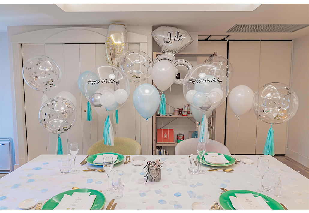 自宅で結婚式お祝いパーティー