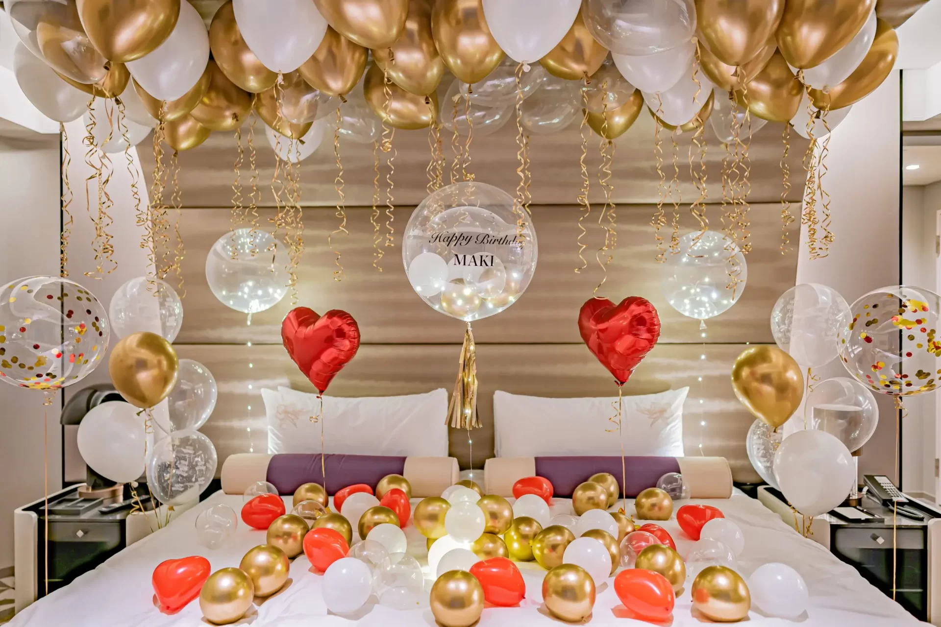 彼女へサプライズバースデー