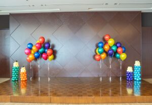 ファミリーデーのフォトスポット装飾