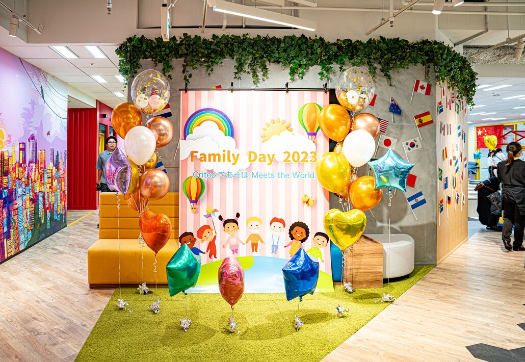 ファミリーデーの入口装飾