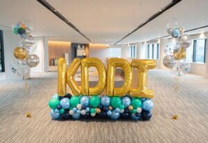 ファミリーデーのフォトスポット装飾