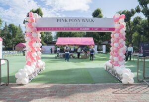 屋外バルーン装飾