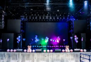 ライブ会場の装飾