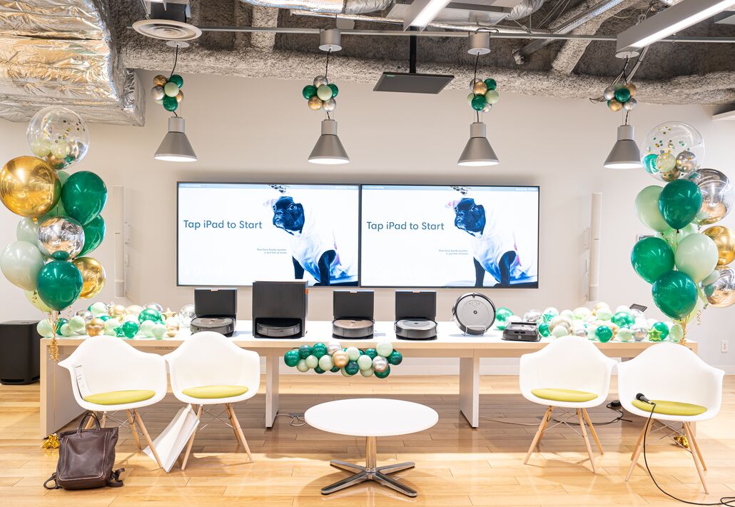 ルンバ展示イベント装飾