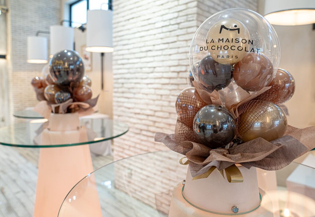 バレンタインディスプレイ装飾