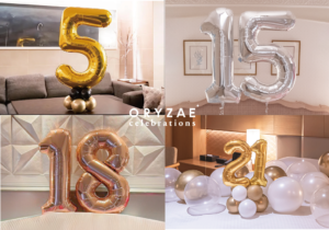 数字デコレーションのオプション