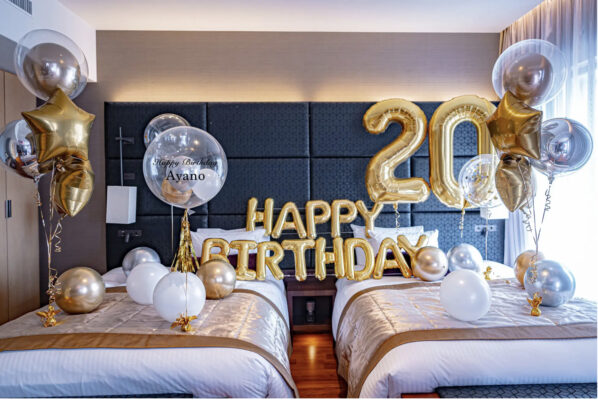 【ホテル×バルーンのコラボプラン登場】出張バルーンオリゼ 三井ガーデンホテル大阪プレミア