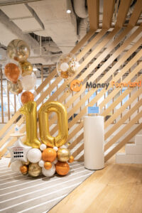 周年御祝バルーンスタンド