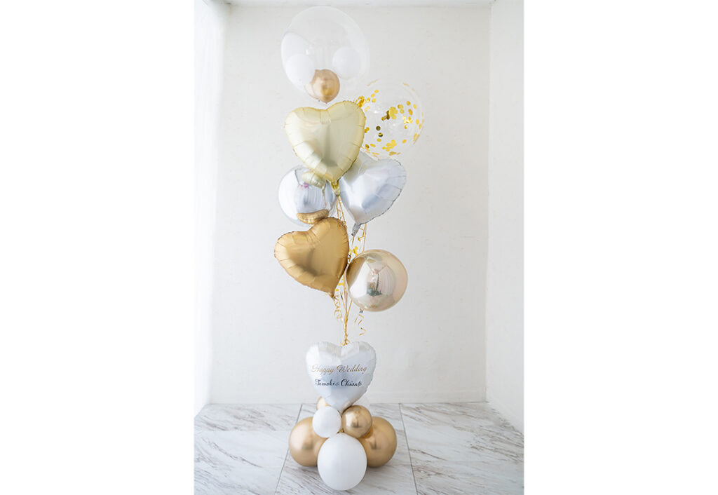 ウェディング電報バルーン