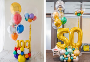 ナンバーオブジェバルーンスタンド