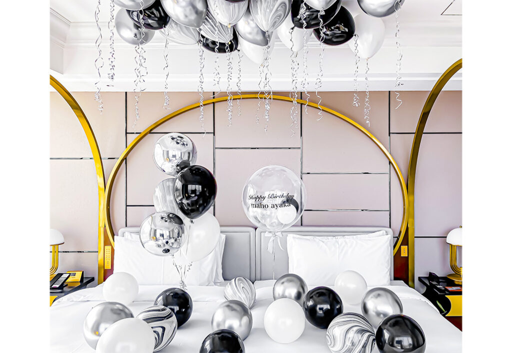 彼女へのお誕生日サプライズ装飾