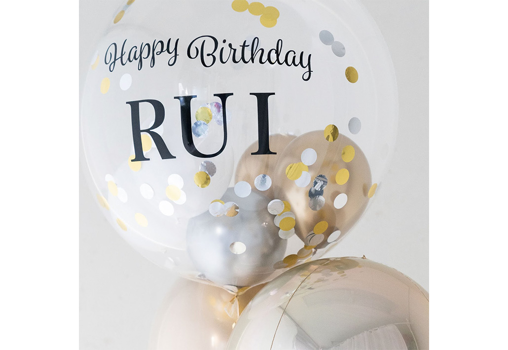 ライブ・ステージ上のバルーン装飾